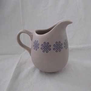 American Stoneware Pitcher Creamer Cobalt